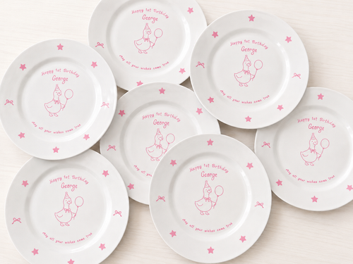 Milestone Ceramic Keepsake Plates