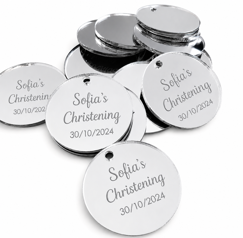 20pcs Acrylic Tags