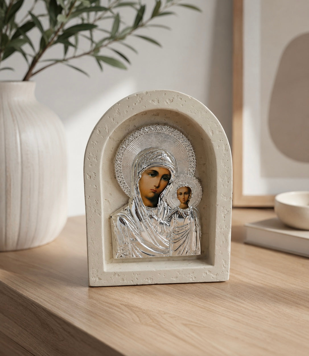 Mother Mary & Jesus Icon