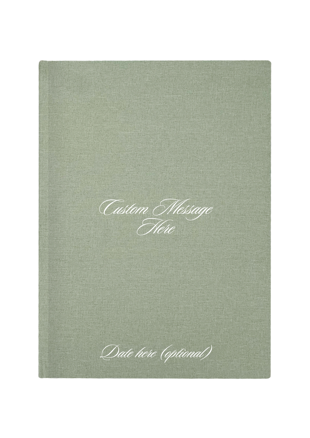 300 Page CUSTOM Photo Album Cursive Font