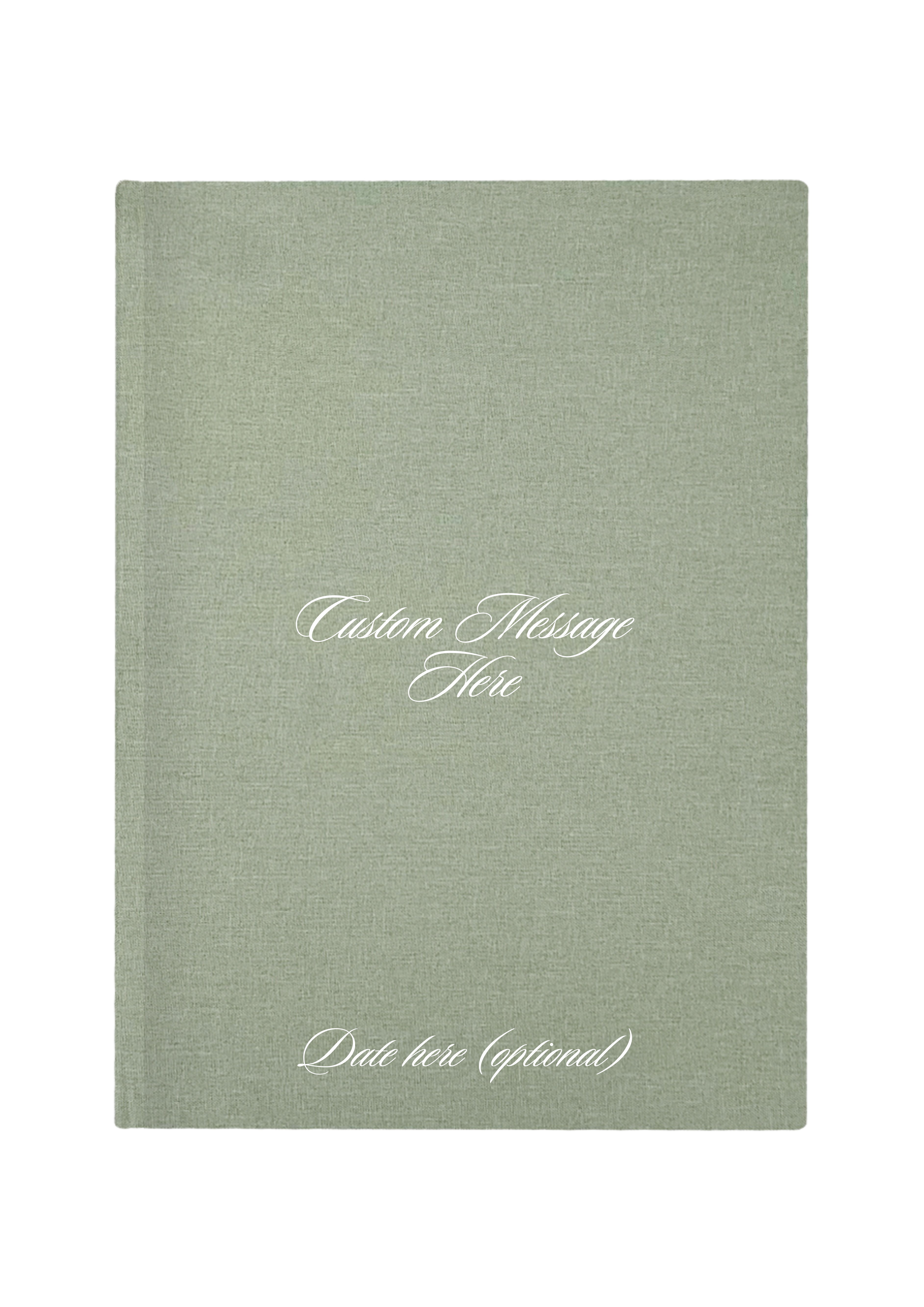 300 Page CUSTOM Photo Album Cursive Font
