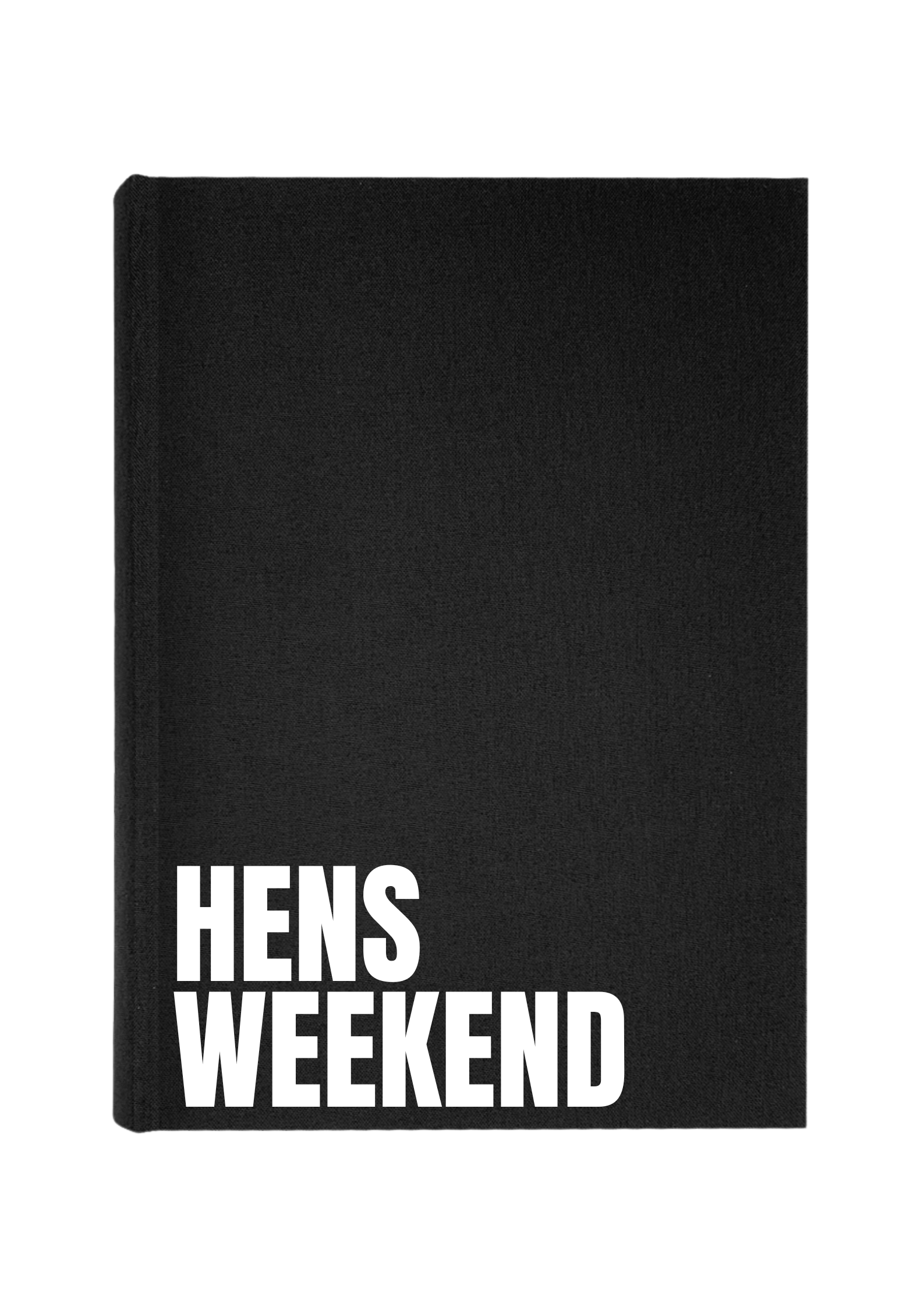 ‘Hens Weekend' Block Font