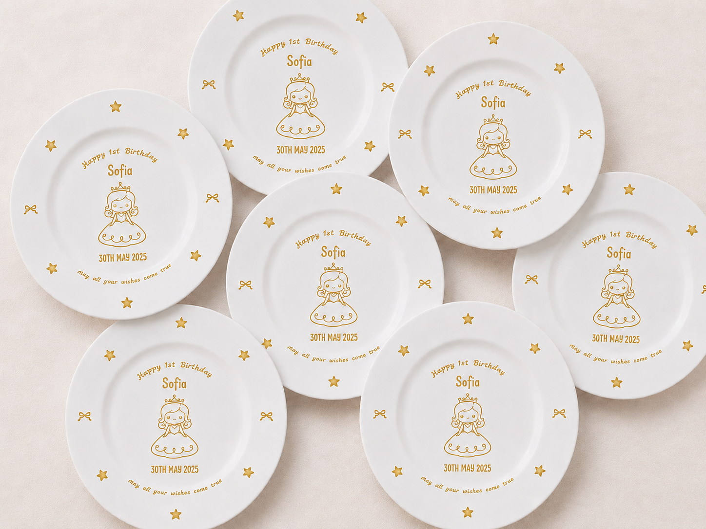 Birthday Keepsake Plates